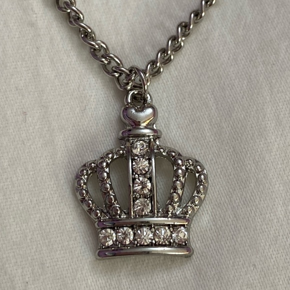 Vintage Silver Juicy Couture Necklace - Picture 2 of 4